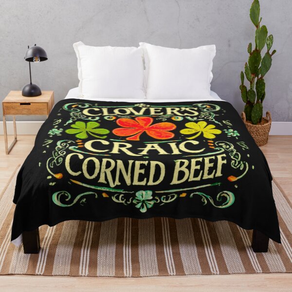 Item preview, Clover's Craic and Corned Beef designed and sold by DrakeIreland.