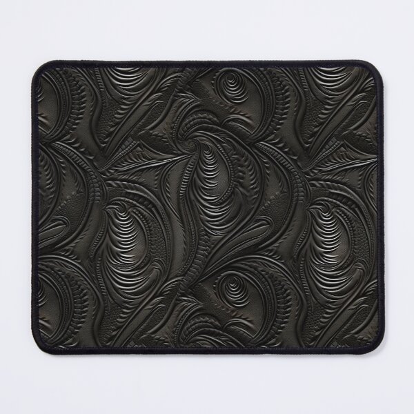 Item preview, Black Leather Design designed and sold by ArtsyWishy.