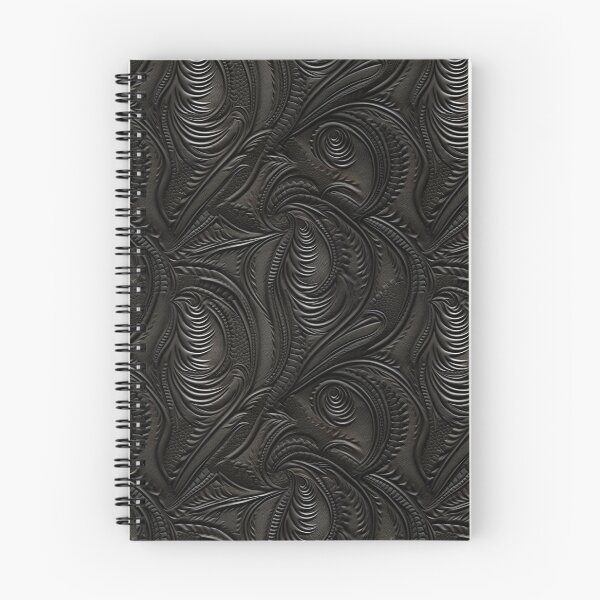Item preview, Black Leather Design designed and sold by ArtsyWishy.