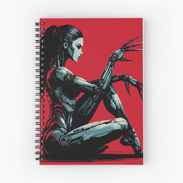 Item preview, Cyberpunk Woman Cyborg Assassin designed and sold by RESToRAPTOR.