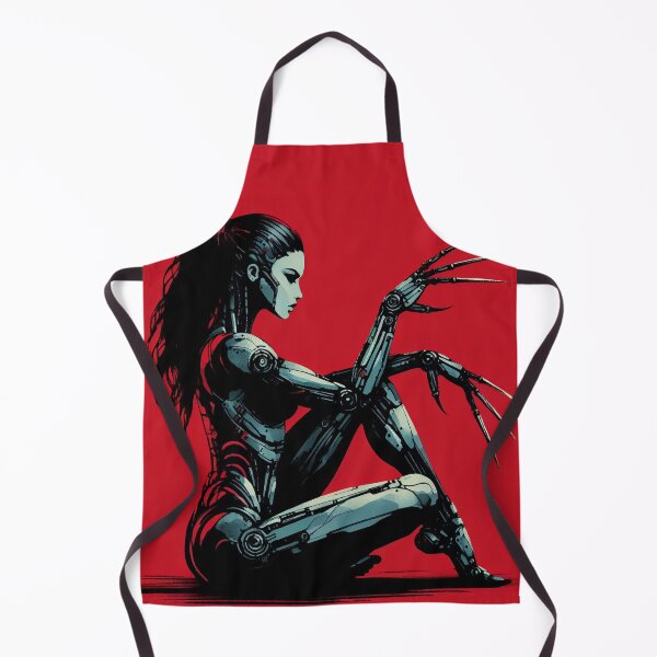Item preview, Cyberpunk Woman Cyborg Assassin designed and sold by RESToRAPTOR.