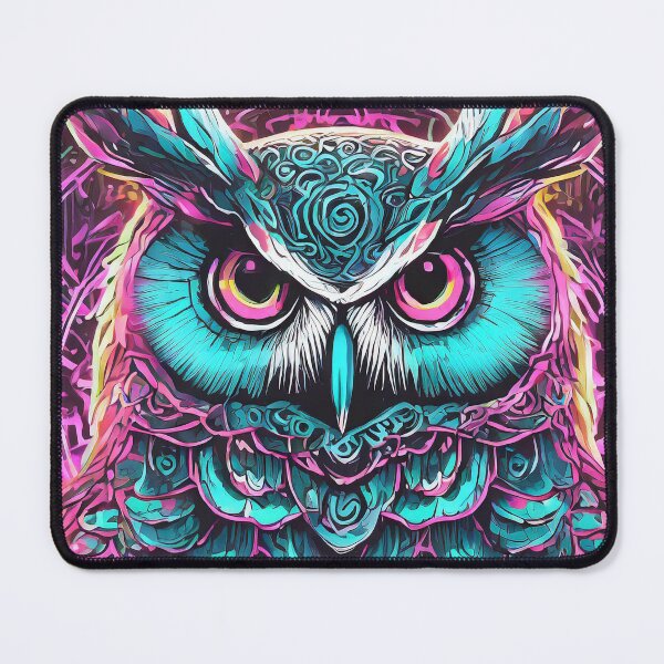 Item preview, 80s Style Neon Owl designed and sold by NinjaRat.