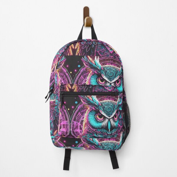Item preview, 80s Style Neon Owl designed and sold by NinjaRat.