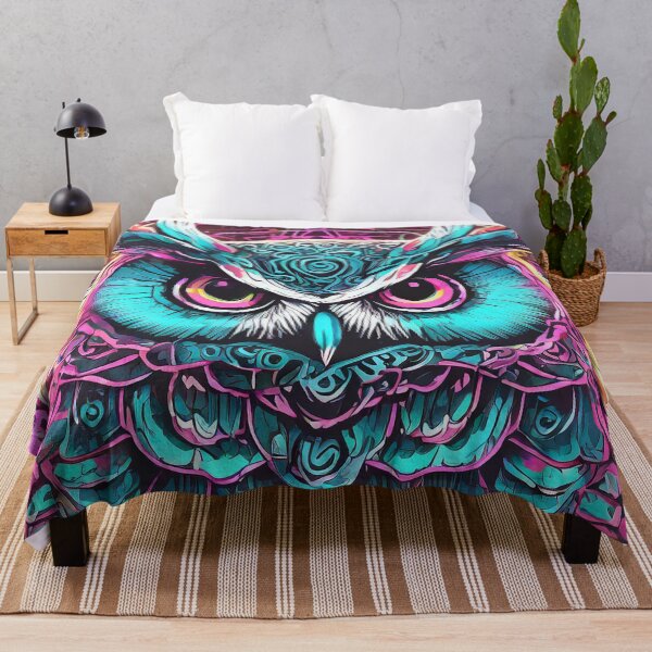 Item preview, 80s Style Neon Owl designed and sold by NinjaRat.