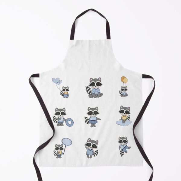Item preview, Raccoon playing happily and posing for the camera designed and sold by huape.