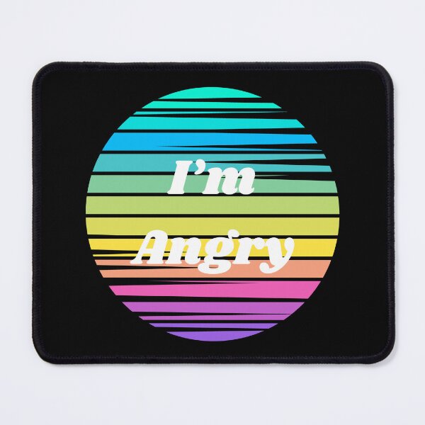 Item preview, I'm Angry | Colorful Feelings | Sunset Beach | Cool Breeze | Stripes designed and sold by ShroomMagic.
