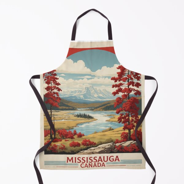 Item preview, Mississauga Ontario Canada Vintage Poster Tourism designed and sold by TravelersGems.