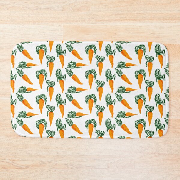 Item preview, Texture Crayon Carrots Pattern designed and sold by NayaChu.
