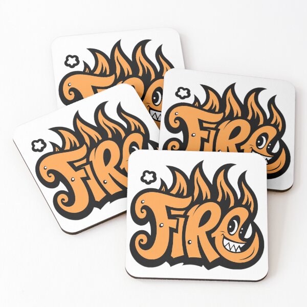 Item preview, Fire in Gothic graffiti designed and sold by ArtBoom73.