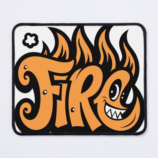 Item preview, Fire in Gothic graffiti designed and sold by ArtBoom73.