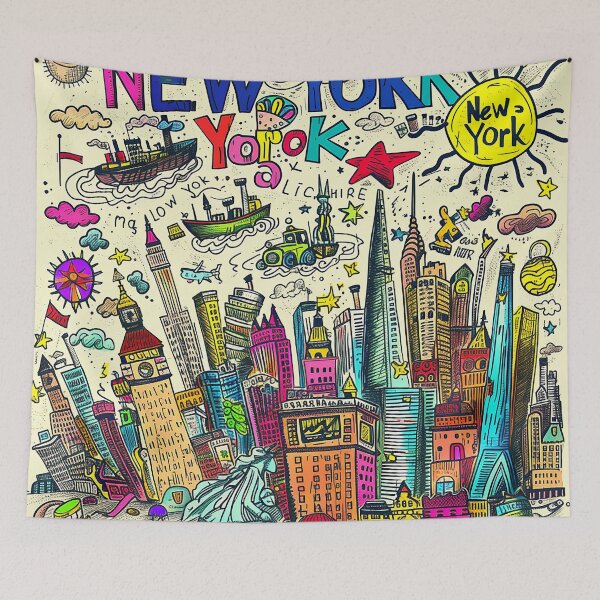 Item preview, NewYork Drawing Art designed and sold by nomiraclehere.