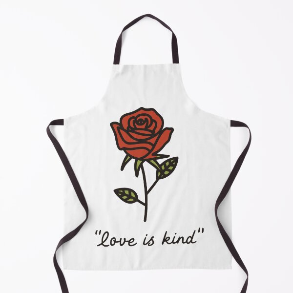 Item preview, Romantic Love is Kind Rose Artwork - Minimalist Floral Typography designed and sold by HahaHandlesHub.