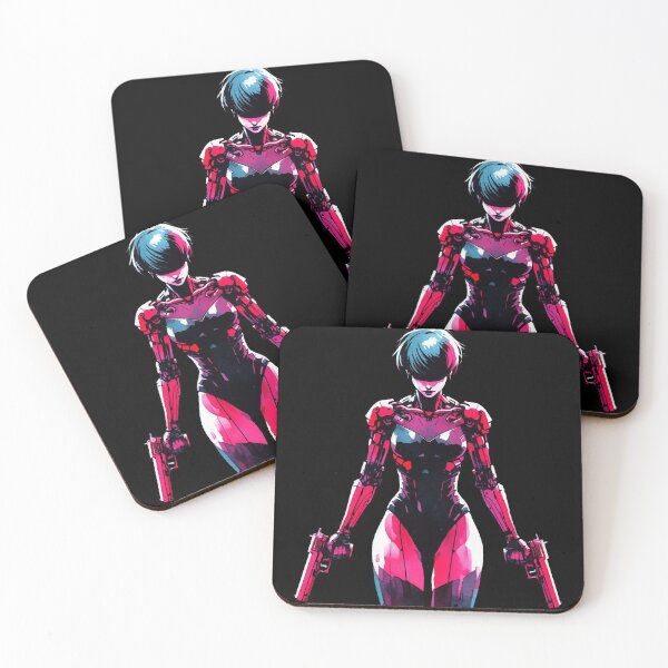 Item preview, Cyberpunk Woman Assassin designed and sold by RESToRAPTOR.