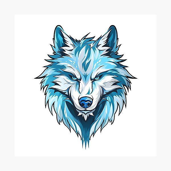 Item preview, Frosty wolf designed and sold by ebialonestar.