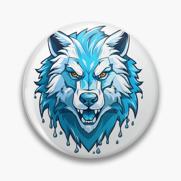 Item preview, Frosty wolf designed and sold by ebialonestar.