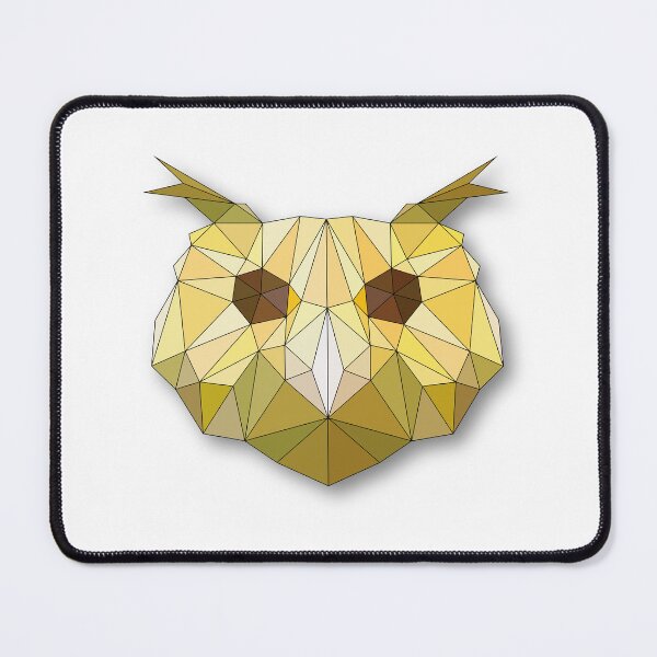 Item preview, Owl: Geometric Head Art designed and sold by ColorfulForest.