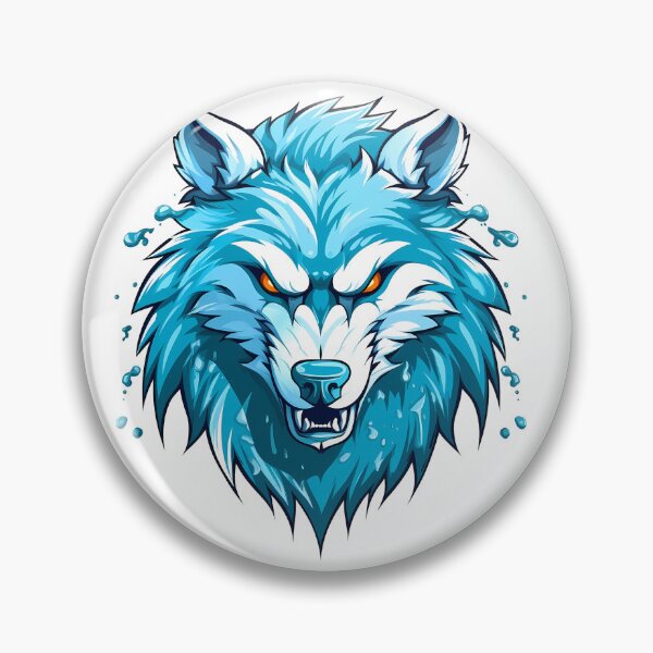 Item preview, Frosty wolf designed and sold by ebialonestar.