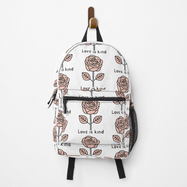 Item preview, Engraved Love is Kind Rose Design - Timeless Christian Floral Illustration designed and sold by HahaHandlesHub.