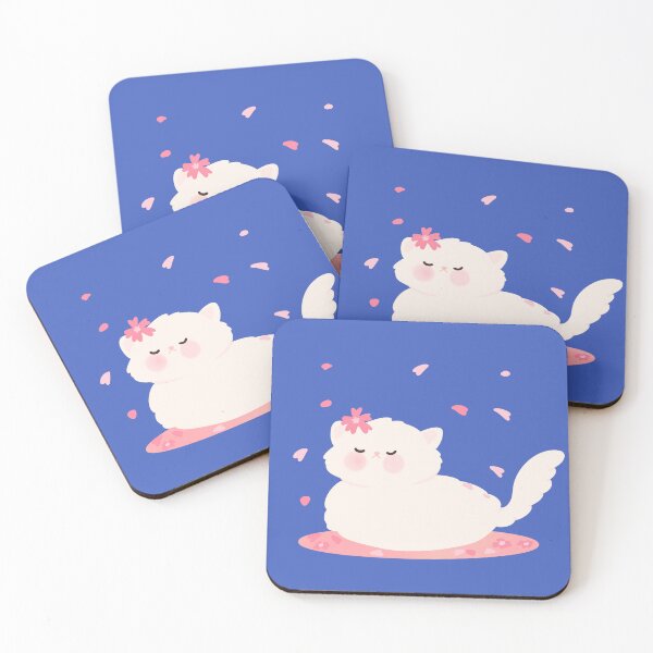 Item preview, Cherry Blossom cat designed and sold by tinyfloofstar.