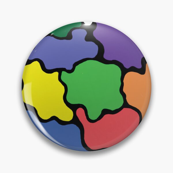 Item preview, Bright Colour Blobs Pattern designed and sold by pamelacuddihy.