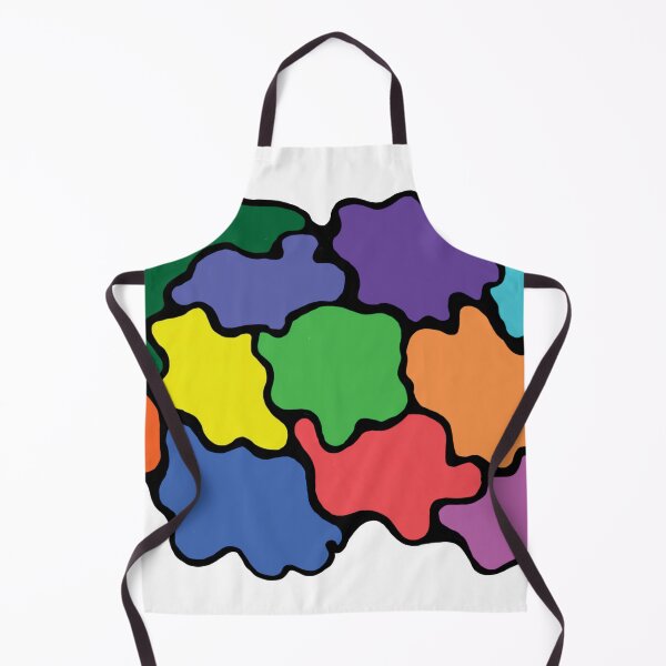 Item preview, Bright Colour Blobs Pattern designed and sold by pamelacuddihy.