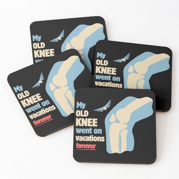 Item preview, My Old Knee Went On Vacations Forever Funny Gifts For Orthopedic Patients With Anterior Cruciate Ligament Rupture designed and sold by iX-Physio.