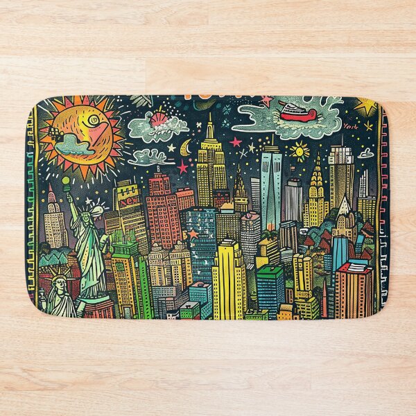 Item preview, NewYork Drawing Art designed and sold by nomiraclehere.