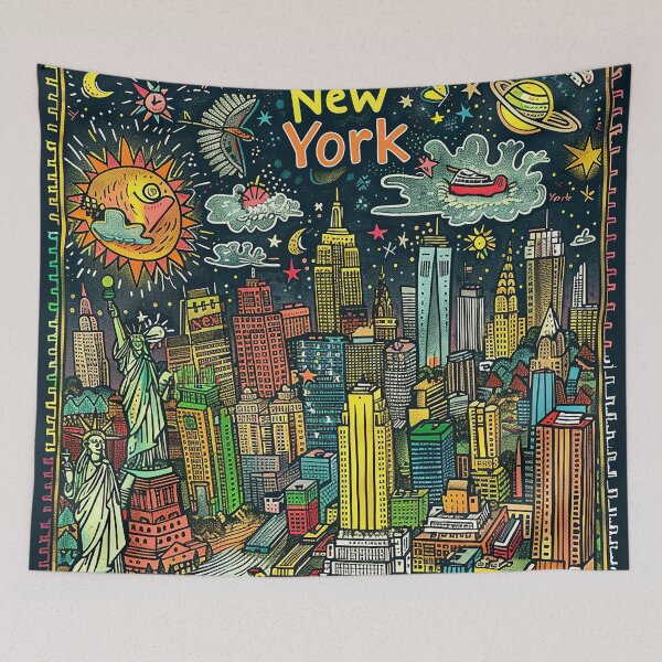 Item preview, NewYork Drawing Art designed and sold by nomiraclehere.