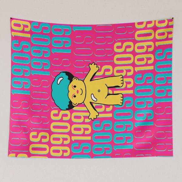 Item preview, 1990s retro design 25 - OG Pink Background designed and sold by PunjabanJatti.