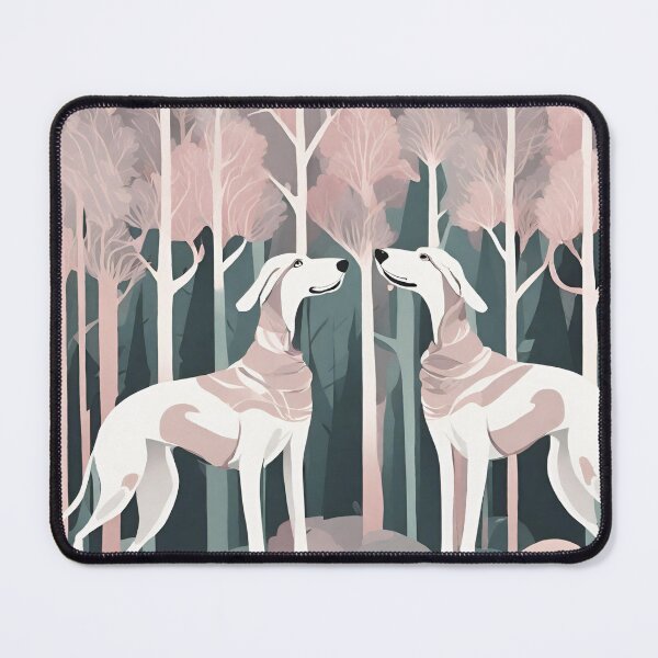 Item preview, Dogs in forest wall art designed and sold by VickyJo111.