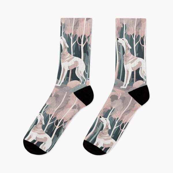 Item preview, Dogs in forest wall art designed and sold by VickyJo111.