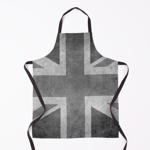 Item preview, Union Jack Flag of UK in BW Grungy designed and sold by FlagsandSymbols.