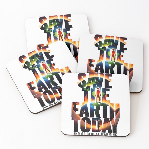 Item preview, Save the Earth today. End of global warming designed and sold by Visual Arts Sławomir Grzanek.