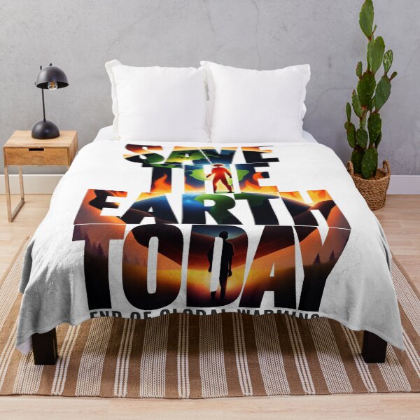 Item preview, Save the Earth today. End of global warming designed and sold by Visual Arts Sławomir Grzanek.