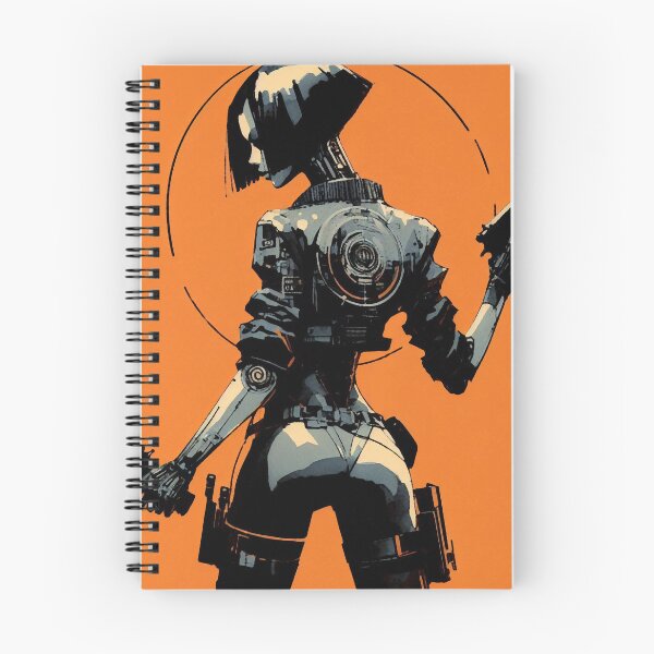 Item preview, Cyberpunk girl cyborg with weapon designed and sold by RESToRAPTOR.