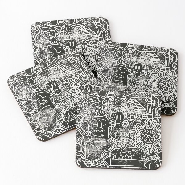 Item preview, Stolen cultures block print designed and sold by Print paint and pixel.