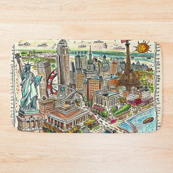 Item preview, NewYork Drawing Art designed and sold by nomiraclehere.