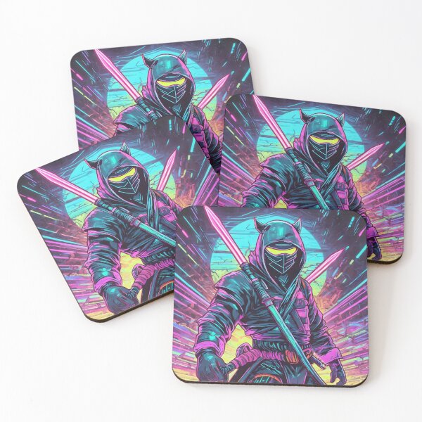 Item preview, 80s Style Neon Ninja designed and sold by NinjaRat.