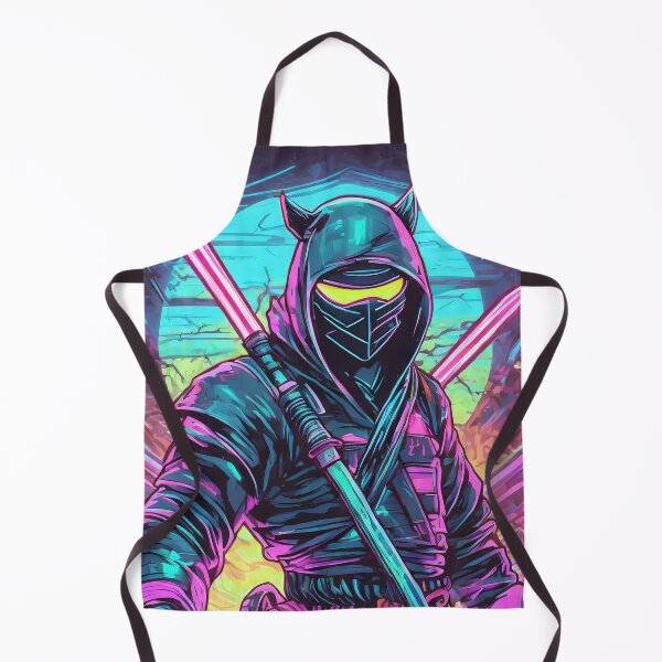 Item preview, 80s Style Neon Ninja designed and sold by NinjaRat.