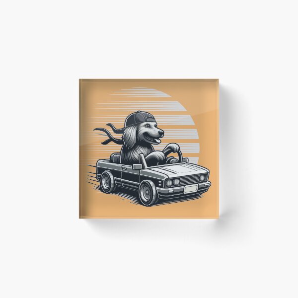 Item preview, Dog Driving A Car designed and sold by McThingummy.