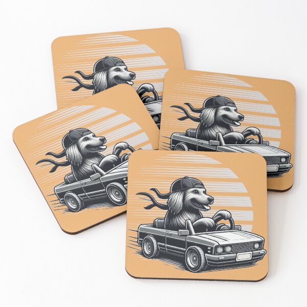 Item preview, Dog Driving A Car designed and sold by McThingummy.