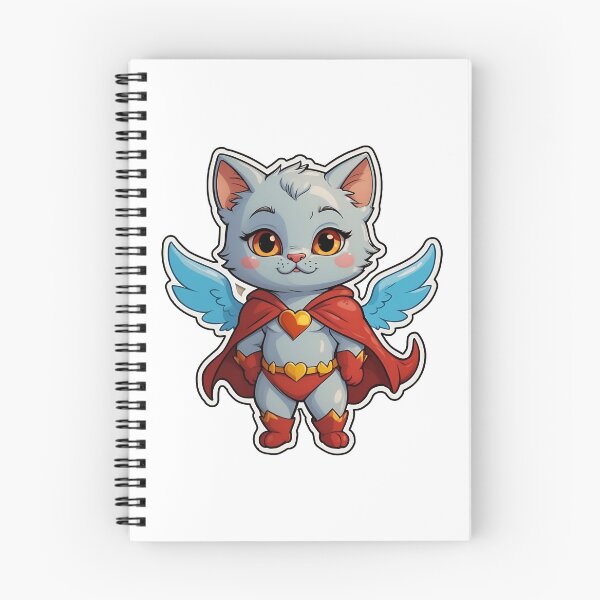Item preview,  Blue Winged Cupid Cat designed and sold by Candyredcustoms.