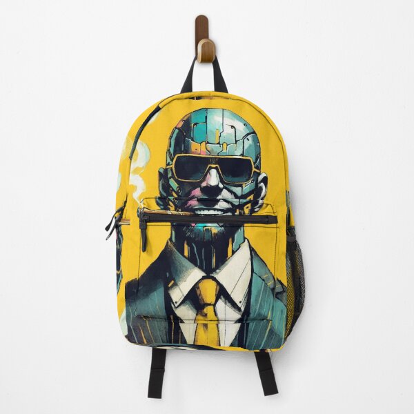Item preview, Cyberpunk Man with Cigar Neo Noir designed and sold by RESToRAPTOR.