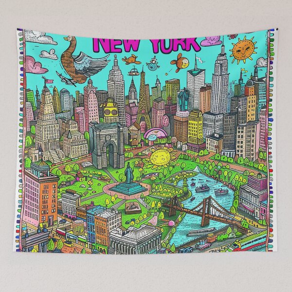 Item preview, NewYork Drawing Art designed and sold by nomiraclehere.