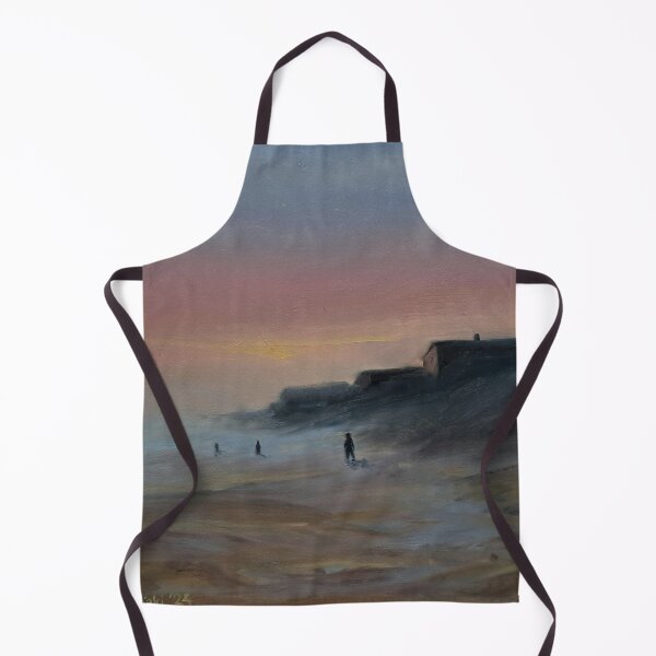 Item preview, Sunset on the beach painting designed and sold by DStrzebonski.