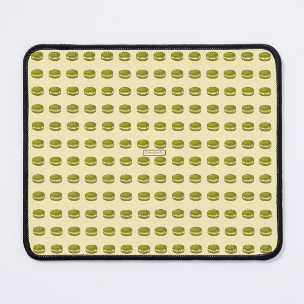 Item preview, Macha macarons seamless pattern cute designed and sold by ChoiNana.