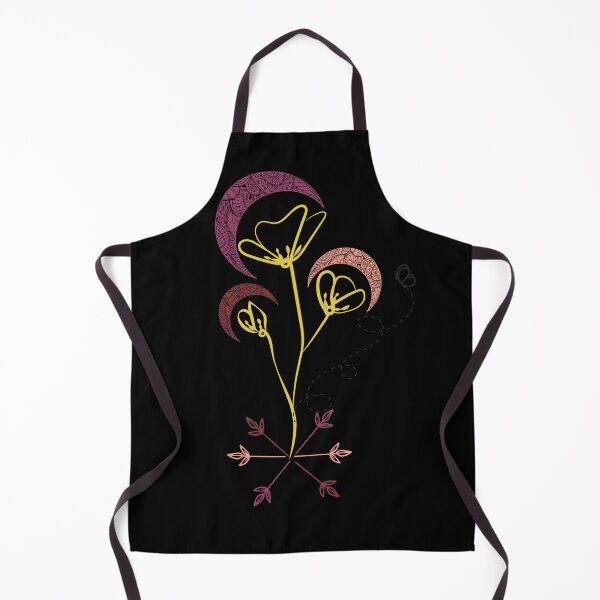 Item preview, Moons, Flowers and a Bee designed and sold by LemonFun.