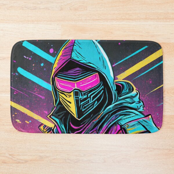 Item preview, 80s Style Neon Ninja Profile designed and sold by NinjaRat.