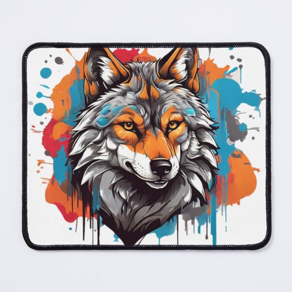 Item preview, Wolf painting coloring designed and sold by LykosShop.