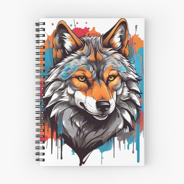 Item preview, Wolf painting coloring designed and sold by LykosShop.